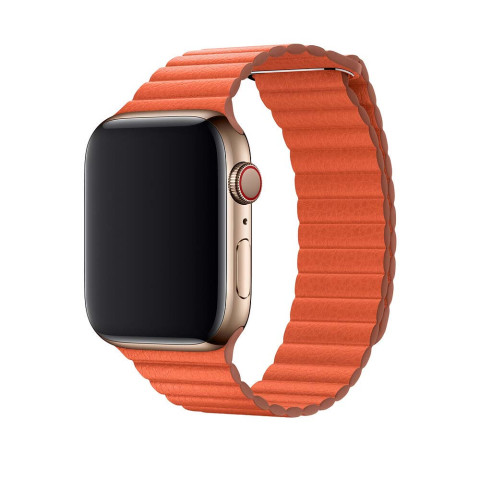 Кожаный ремешок Leather Loop на Apple Watch 38/40/41mm Sunset Кожаный ремешок Leather Loop на Apple Watch 38/40/41mm Sunset